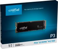 CRUCIAL P3 1TB SSD m.2 NVMe PCIe 3500/3000MB CT1000P3SSD8 SSD - 1